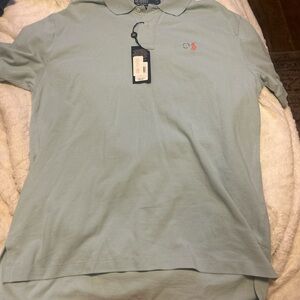 Ralph Lauren Men's Soft Blue Polo Shirt
